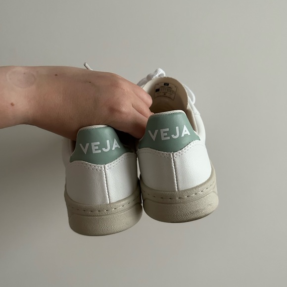 Veja V-10 CWL White Matcha tennis shoes/sneakers - size US 5 EU EUR 36 - Picture 6 of 6